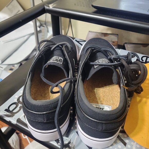 Nike SB Zoom Janoski OG+ Black White Gum FD6757-001 7.5 Skate Board Retro Laces - Picture 5 of 16